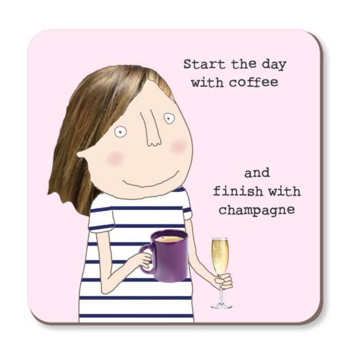 Rosie Made a Thing - Coffee And Fizz Coaster